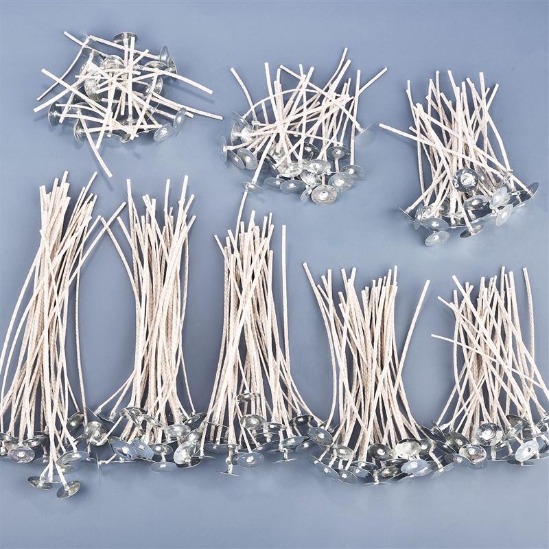 Candle Making Wicks - 30 قطعة شمعة الفتائل منخفضة الدخان