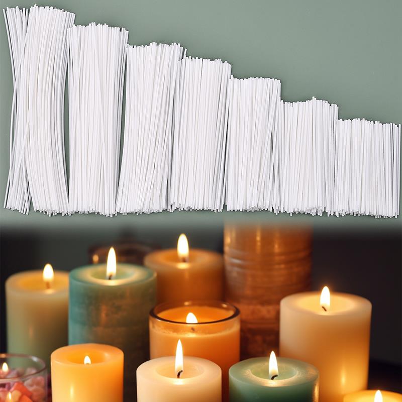 Candle Making Video - 50/100 قطعة القطن الشمع شمعة الفتائل