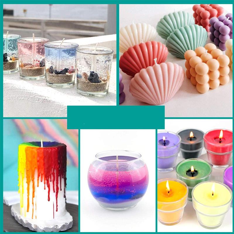 10 مللي/زجاجة شمعة الشمع الصبا - مراجعة Candle Dye Chip وسعره