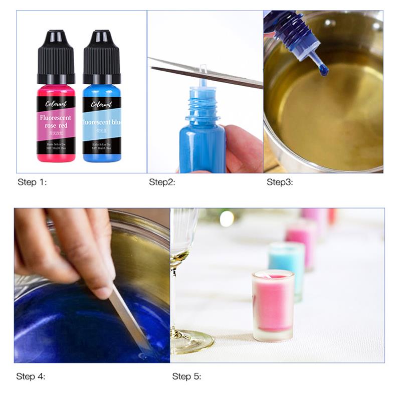 30 ألوان شمعة أصباغ الصباغ الر - مراجعة Candle Dye Chip وسعره