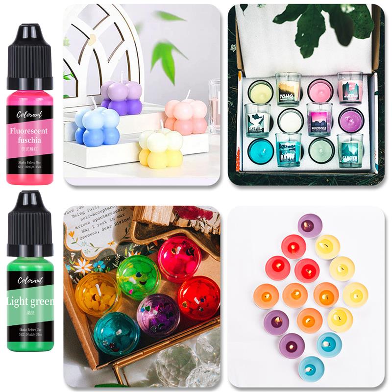 30 ألوان شمعة أصباغ الصباغ الر - مراجعة Candle Dye Chip وسعره