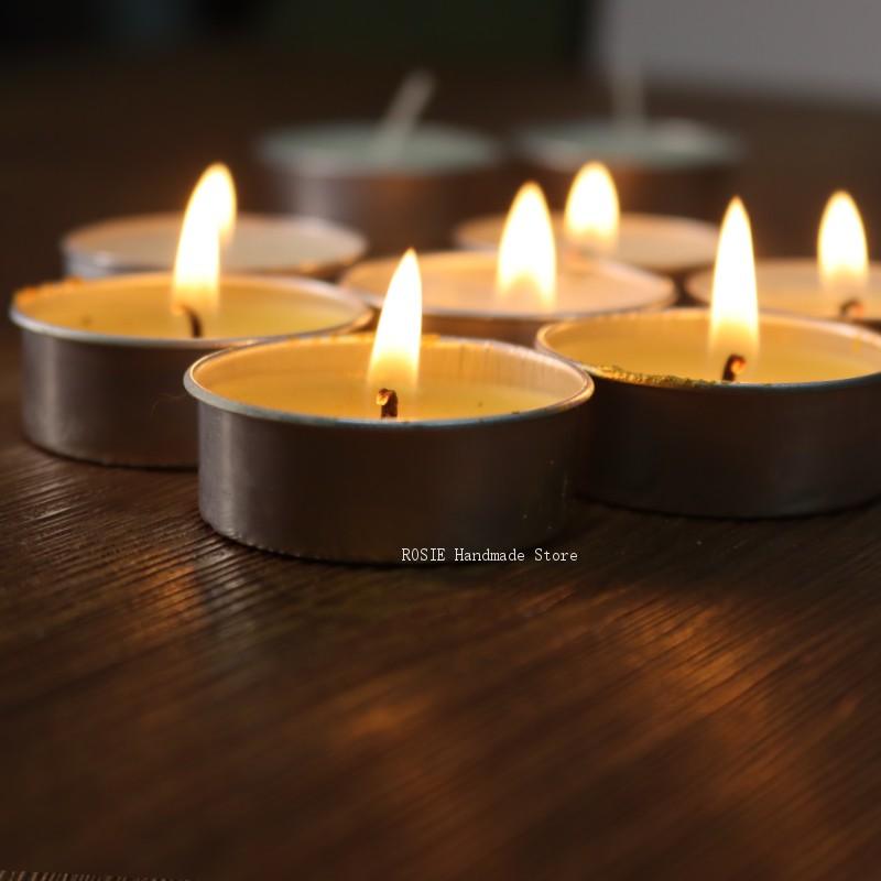علبة شمع شاي دائرية من الألومن - مراجعة Candle Making Class وسعره