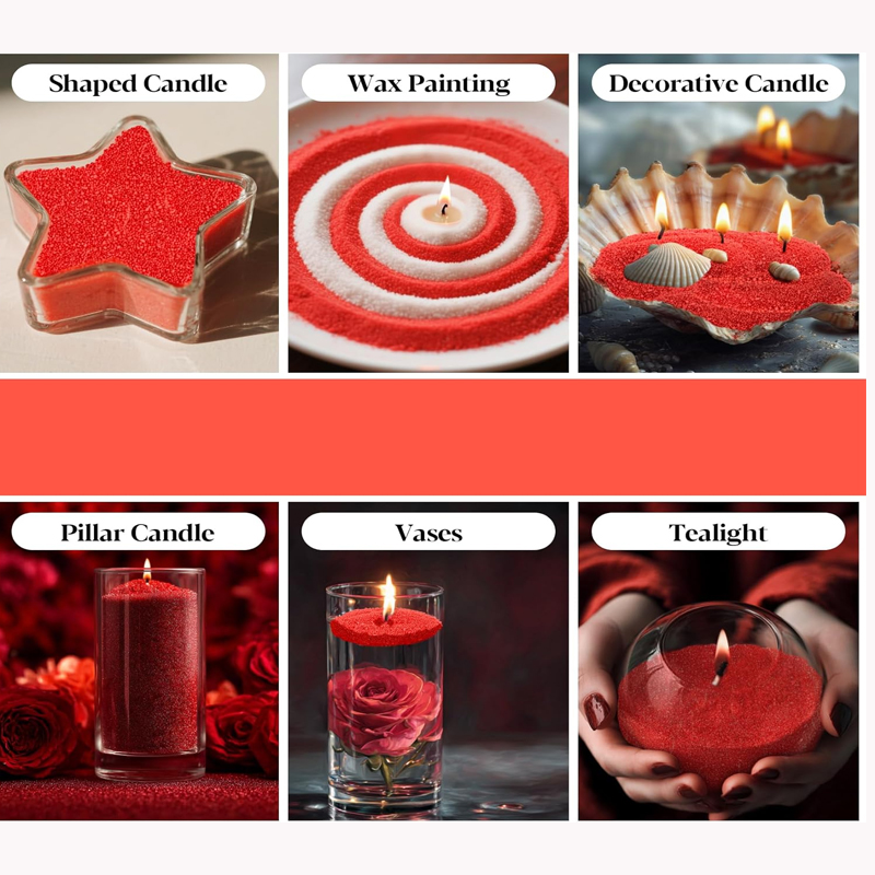 100 جرام شموع لؤلؤية باللون ال - مراجعة Candle Making Party وسعره