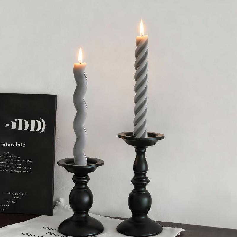 قالب شمع سيليكون حلزوني طويل،  - مراجعة Candle Making Video وسعره