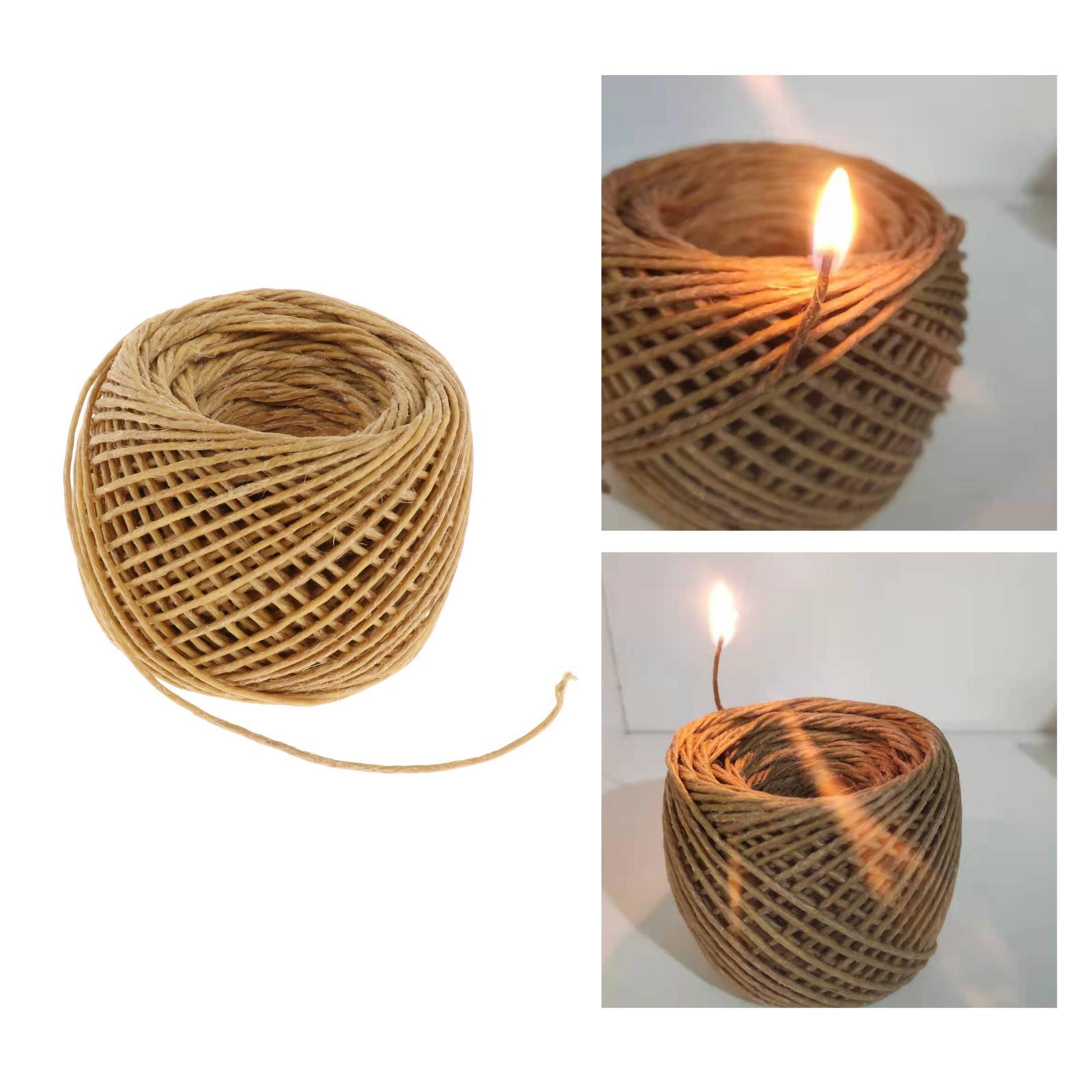 فتيل شمع طبيعي من شمع العسل وا - مراجعة Candle Making Video وسعره