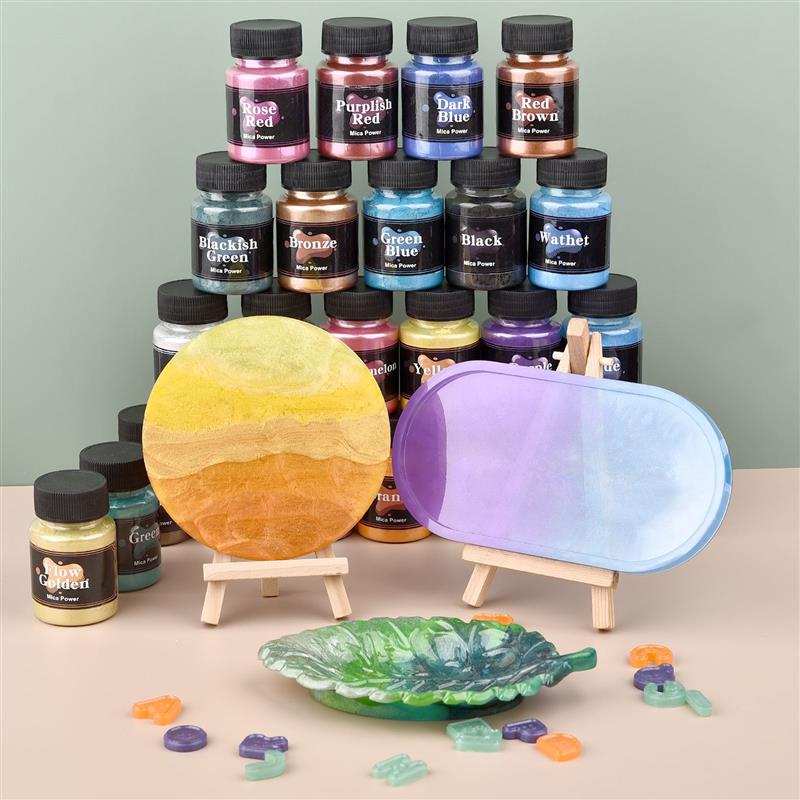 50 مللي الراتنج الصباغ حشو بير - مراجعة Candle Dye Chip وسعره