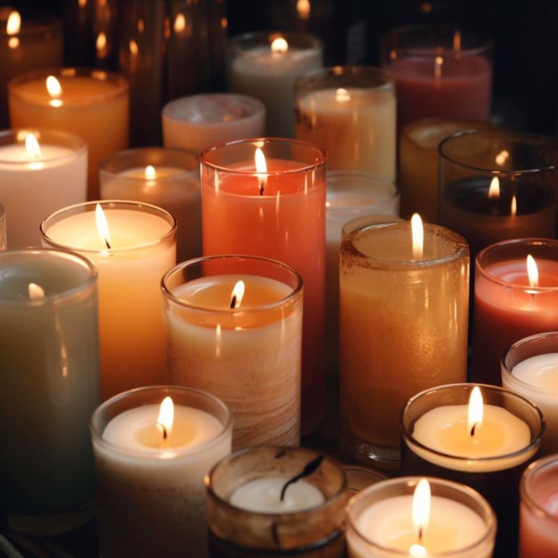 50/100 قطعة القطن الشمع شمعة ا - مراجعة Candle Making Video وسعره