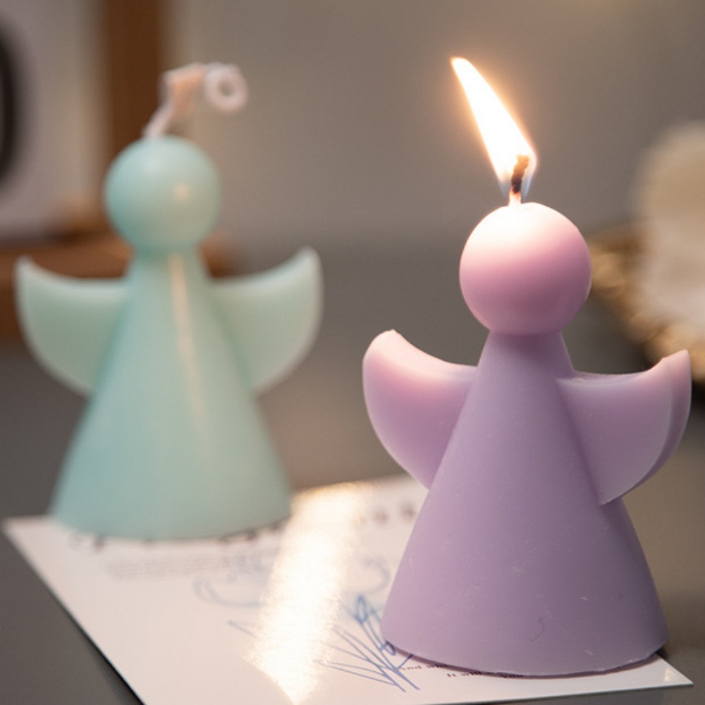 ملاك الاكريليك قالب شمعة مع رئ - مراجعة Candle Making Party وسعره