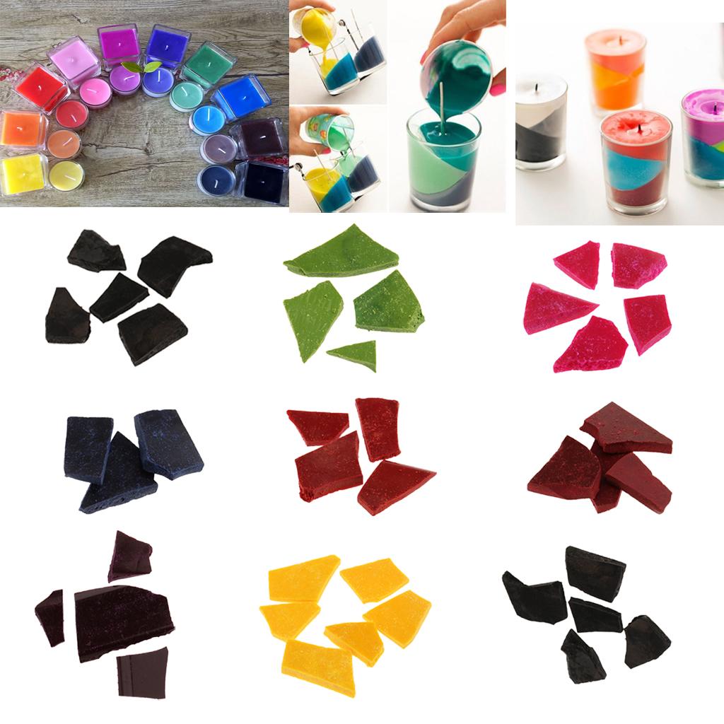رقائق صبغة الشمع الصلبة لتلوين - مراجعة Candle Dye Chip وسعره