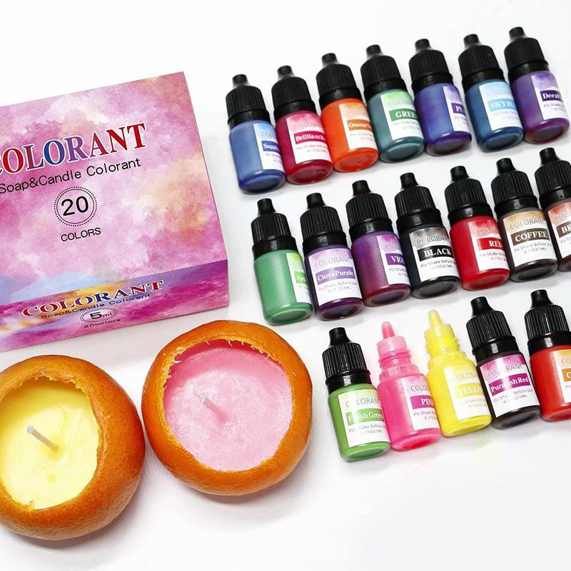 20/24 ألوان شمعة أصباغ الصباغ  - مراجعة Candle Dye Chip وسعره