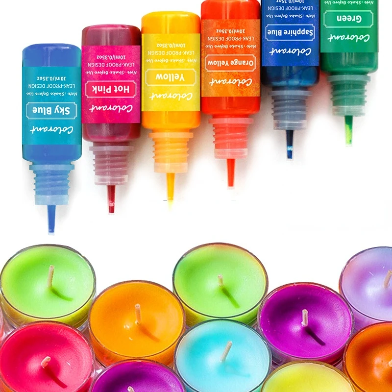 20 ألوان عالية التركيز اليدوية - مراجعة Candle Dye Chip وسعره