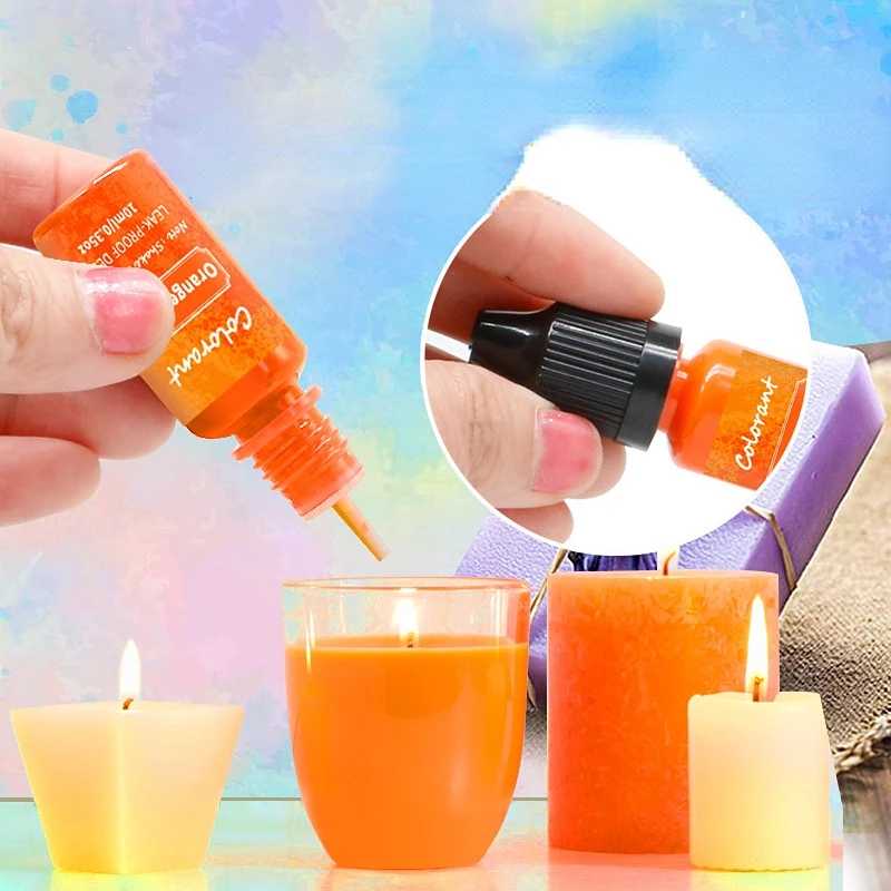 20 ألوان عالية التركيز اليدوية - مراجعة Candle Dye Chip وسعره